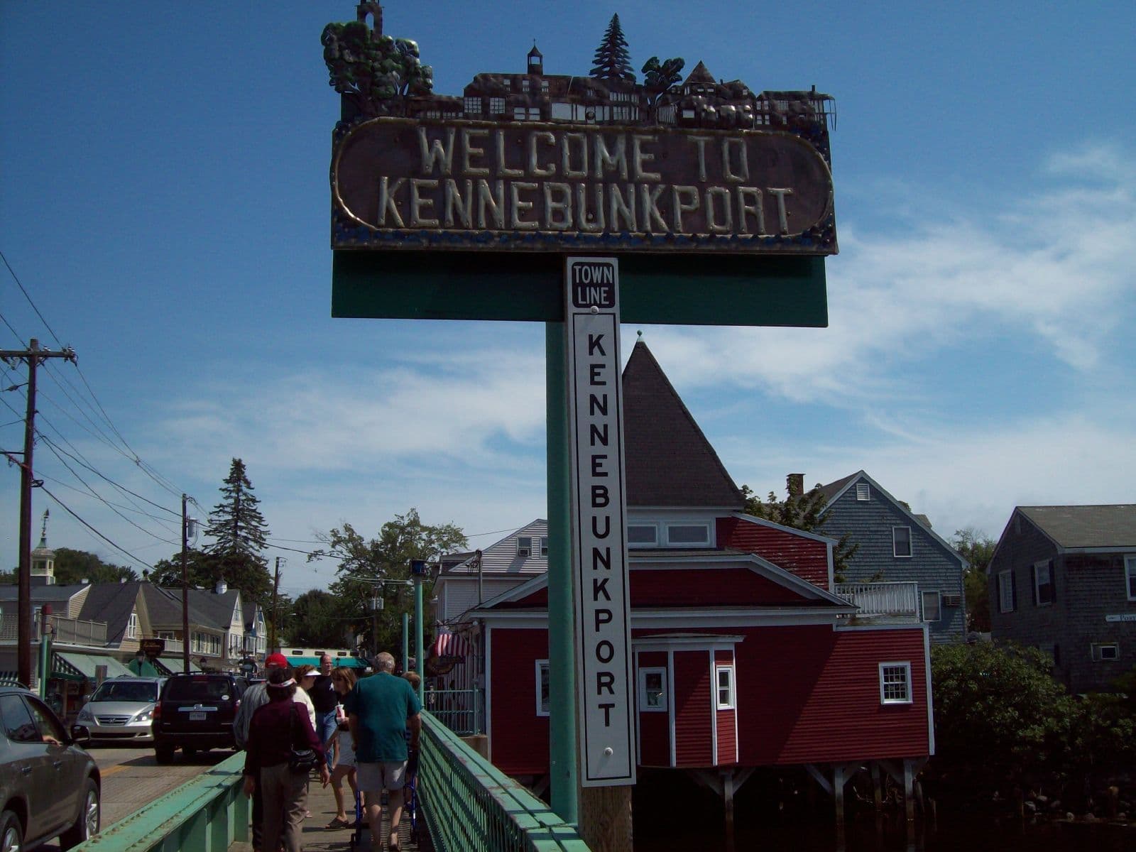 Kennebunkport Welcome Sign