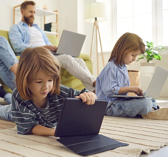 Ensuring <text-green>complete WiFi coverage.</text-green>